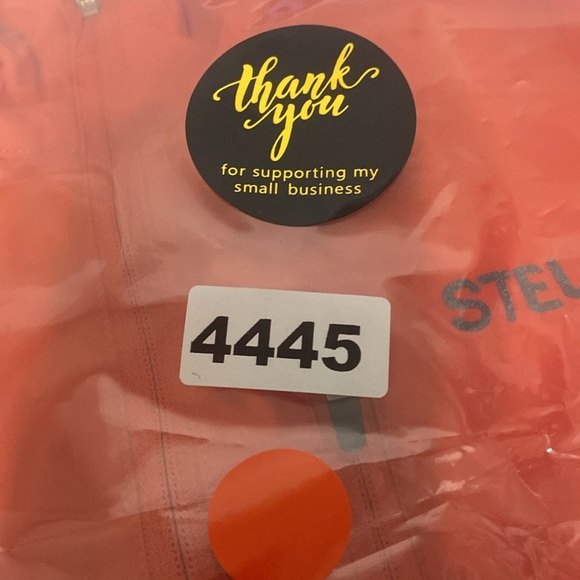 Stellar Equipment Men's Orange Gorpcore Full Zip Windbreaker Jacket 2.0 Size.M - Picture 15 of 15